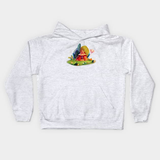 Magical Hut Kids Hoodie by Inspire Change